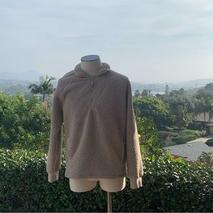 GOODFELLOW Size LARGE Cotton half zip up jacket
